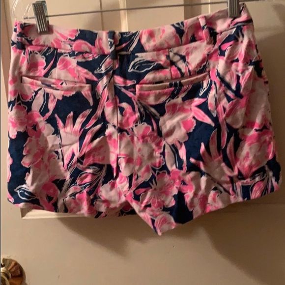 Lilly Pulitzer Inky navy flamingo knit Callahan size 2 - Picture 2 of 7